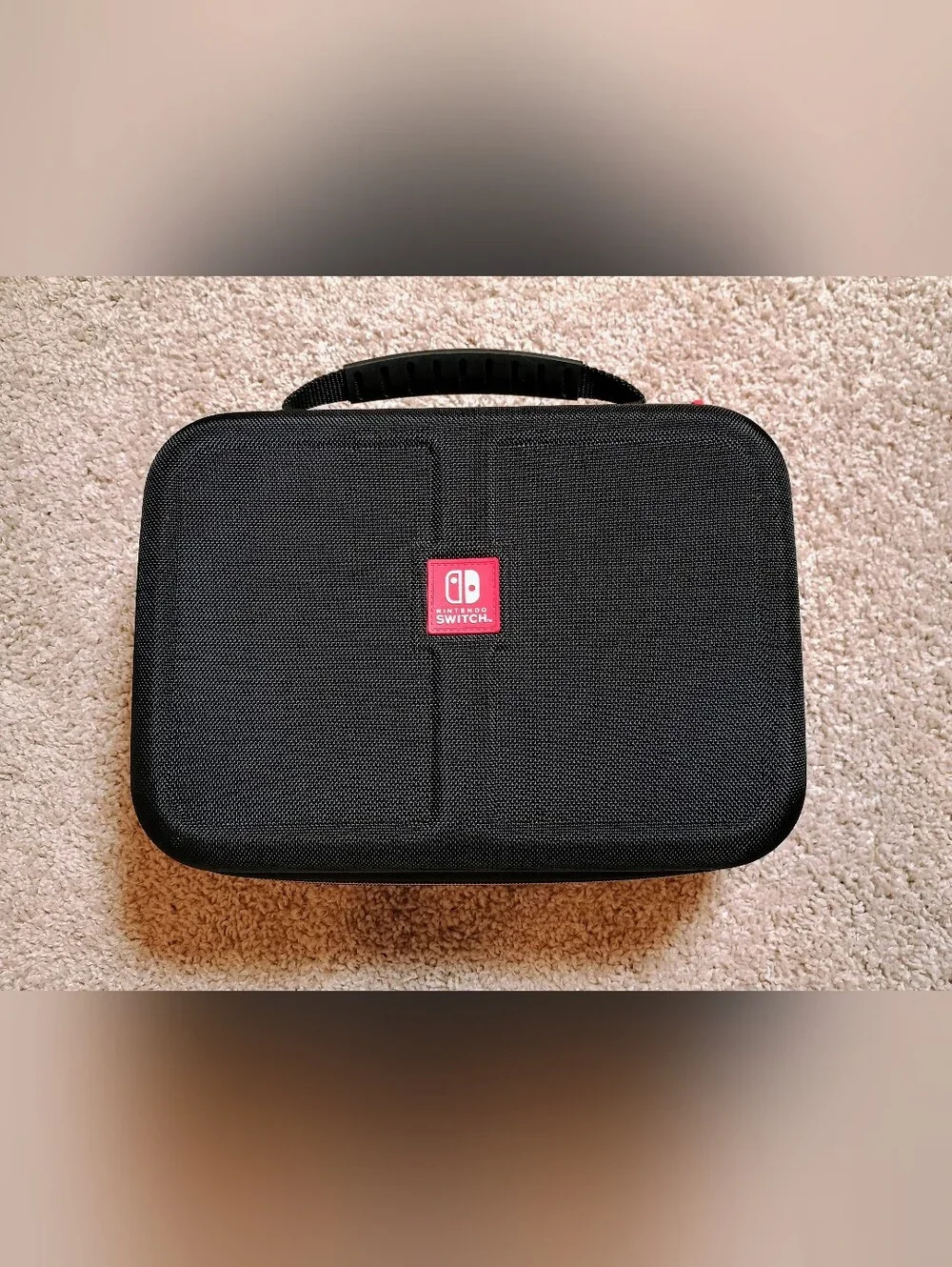 Nintendo Black Carrying Case with Red Logo